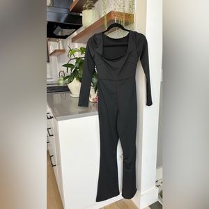SHEIN Black Bodycon Jumpsuit NWT
